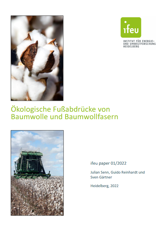 ifeu ökologischer Fußabdruck Baumwolle