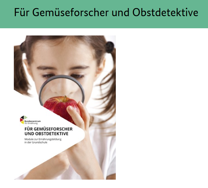 Gemüseforscher und Obstdetektive