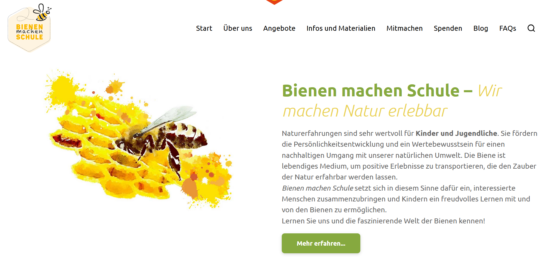 Bienen machen Schule 