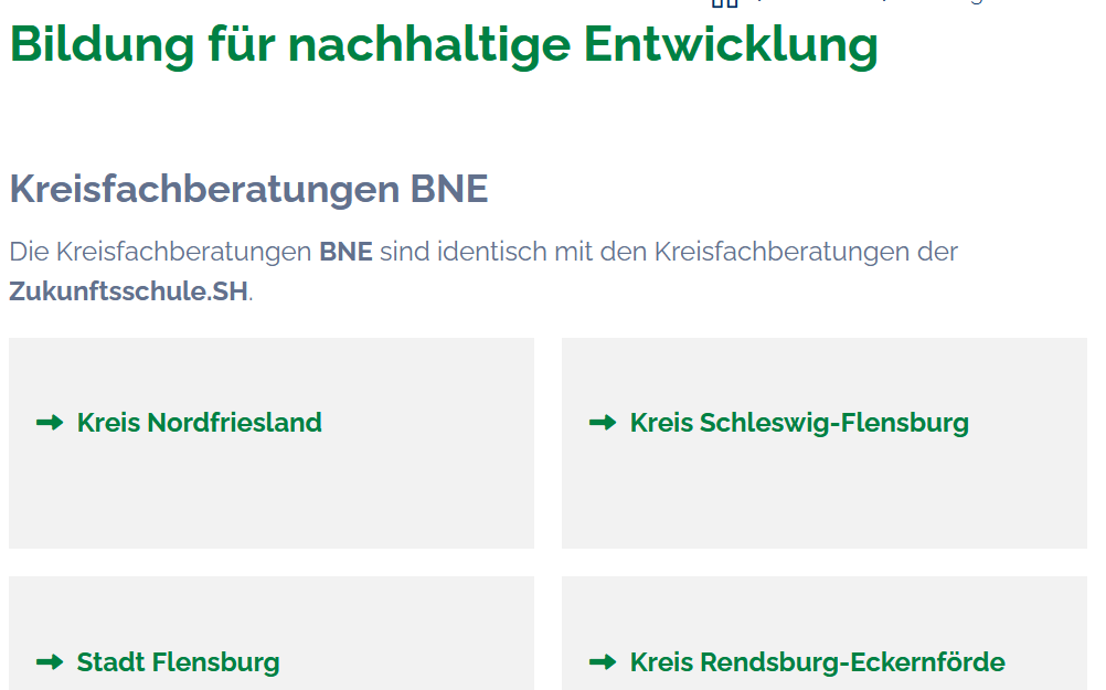 Kreisfachberatung BNE 